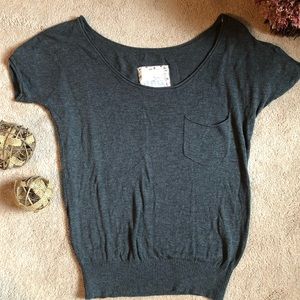 Garage Slouchy, Off-Shoulder Top